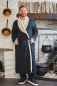 Preview: Irischer Flanell Morgenrock LV 6 mit Fleece gefüttert